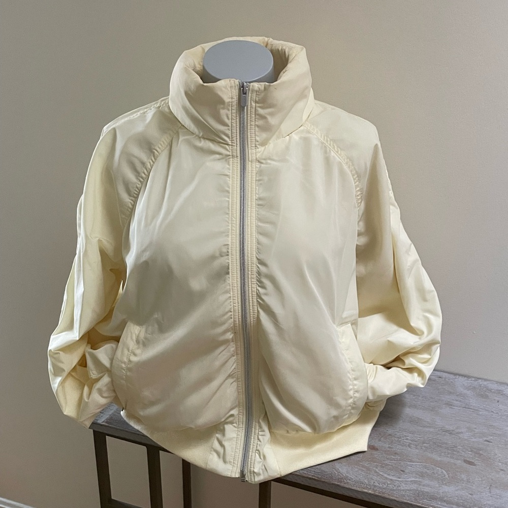 Athleta Women's Soft Butter Cream Utility Jacket - Picture 2 of 6